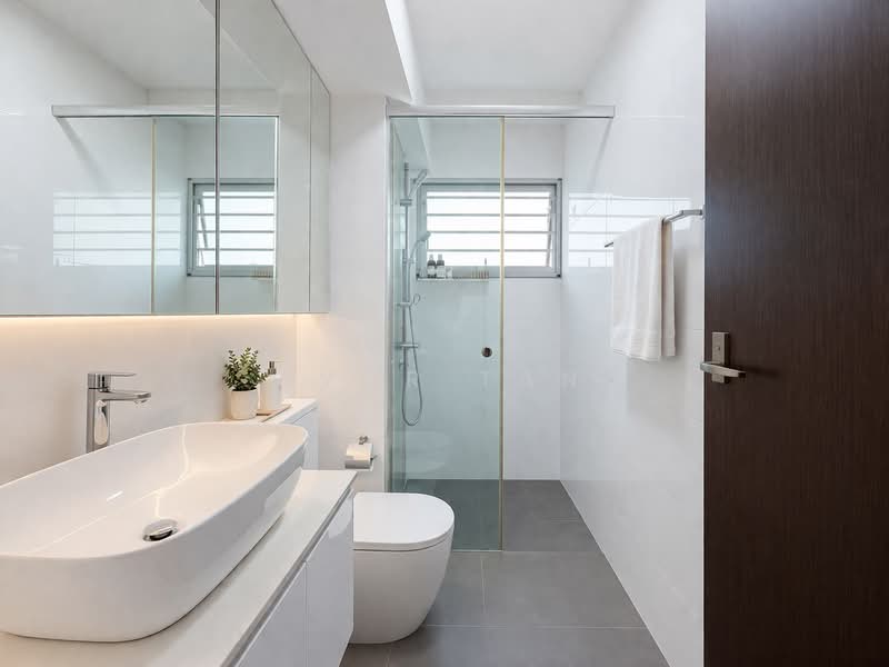 273A Bishan Street 24, 273A Bishan Street 24, 3 Bedrooms, 1,023 sqft, HDB Flat For Sale, by Ivor Tan, 500106065 - Bathroom - PropertyGuru.com.sg