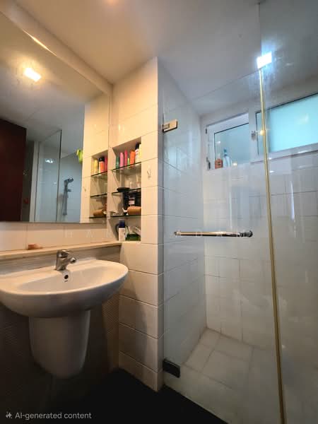 Edelweiss Park Condo, 92 Flora Road, 2 Bedrooms, 947 sqft, Condominium For Rent, by Hariz Adam, 500106084 - Bathroom - PropertyGuru.com.sg