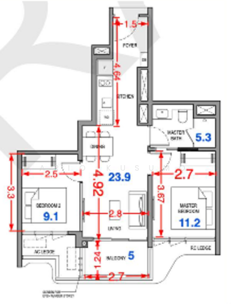 Vela Bay, Bayshore Road, 2 Bedrooms, 592 sqft, Condominium For Sale, by Ario Kusumo, 500106098 - PropertyGuru.com.sg