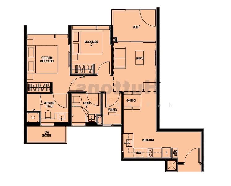 Kent Ridge Hill Residences, 52 South Buona Vista Road, 2 Bedrooms, 775 sqft, Condominium For Sale, by Jonathan Pan, 500106110 - PropertyGuru.com.sg