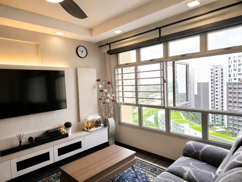 178C Rivervale Crescent, 178C Rivervale Crescent, 3 Bedrooms, 1,001 sqft, HDB Flat For Sale, by Fai Muni, 500106131 - Living Room - PropertyGuru.com.sg