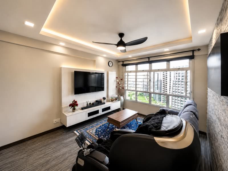 178C Rivervale Crescent, 178C Rivervale Crescent, 3 Bedrooms, 1,001 sqft, HDB Flat For Sale, by Fai Muni, 500106131 - Living Room - PropertyGuru.com.sg