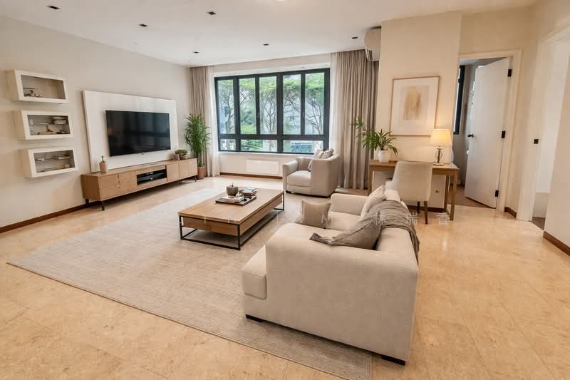 Sanctuary Green, 181 Tanjong Rhu Road, 3 Bedrooms, 1,238 sqft, Condominium For Rent, by Jeslyn Lim 林瑞香, 500106167 - Living Room - PropertyGuru.com.sg