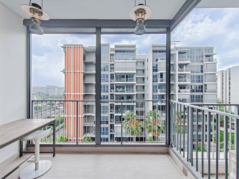North Park Residences, 21 Yishun Central 1, 2 Bedrooms, 700 sqft, Condominium For Rent, by Bevelry Liew, 500106217 - Balcony - PropertyGuru.com.sg