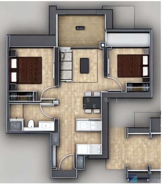 Avenue South Residence, 13 Silat Avenue, 2 Bedrooms, 657 sqft, Condominium For Sale, by Julius WL Fock, 500106277 - PropertyGuru.com.sg