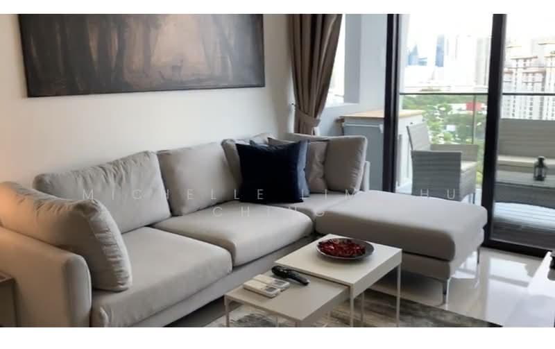 The Crest, 103 Prince Charles Crescent, 2 Bedrooms, 926 sqft, Condominium For Rent, by Michelle Lim Shu Ching, 500106358 - Living Room - PropertyGuru.com.sg