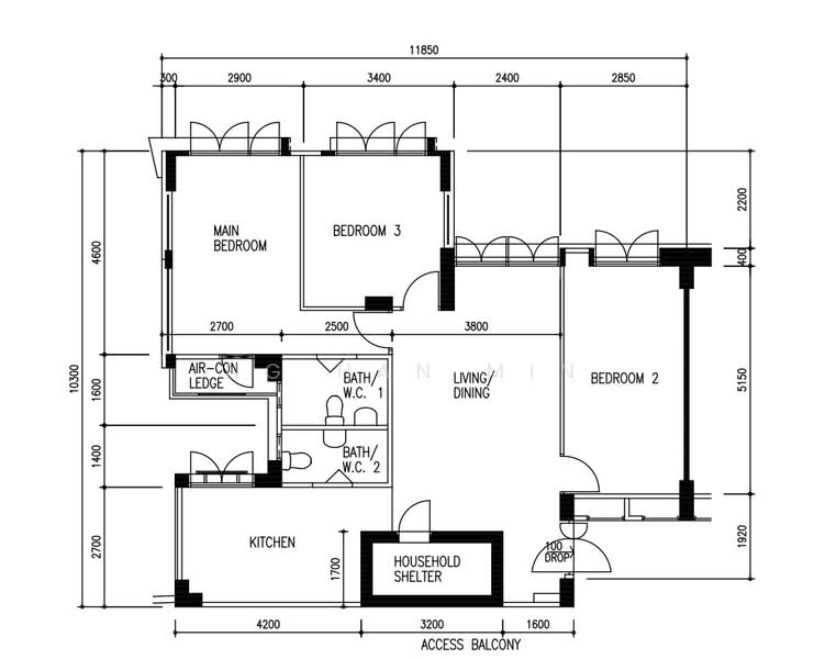 589C Montreal Drive, 589C Montreal Drive, 3 Bedrooms, 980 sqft, HDB Flat For Sale, by Ng Han Min, 500106403 - PropertyGuru.com.sg
