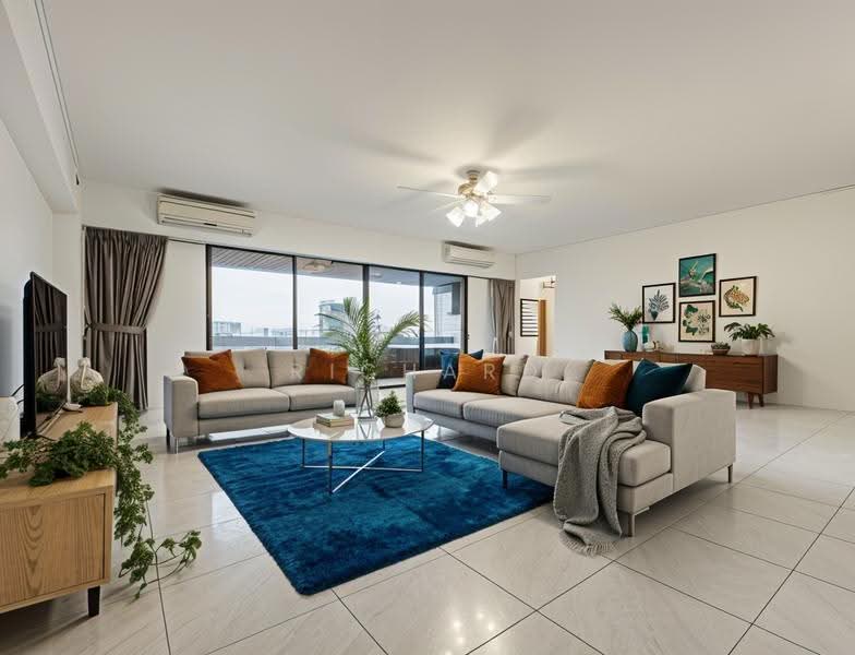 The Cairnhill, 4 Cairnhill Rise, Orchard / River Valley, 4 Bedrooms, 2,809 sqft, Condominium For Rent, by Richard Then, 500106408 - Living Room - PropertyGuru.com.sg
