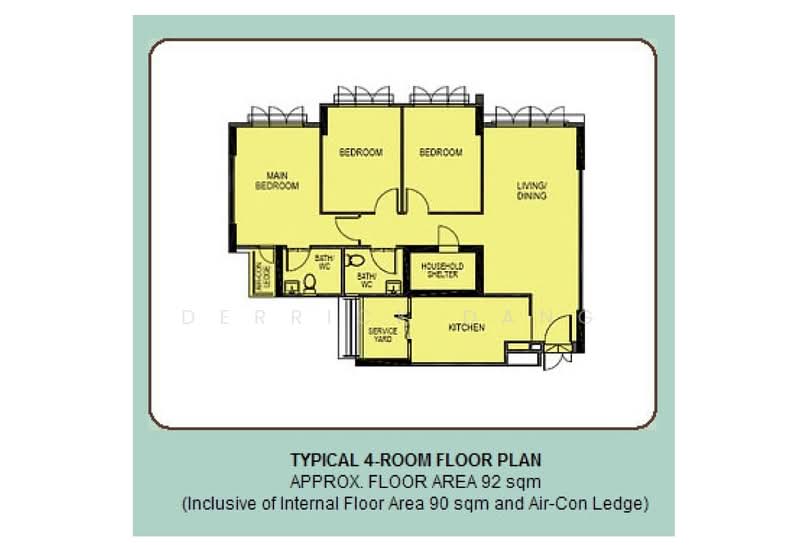 315C Yishun Greenwalk, 315C Yishun Avenue 9, 3 Bedrooms, 990 sqft, HDB Flat For Sale, by Derrick Dang, 500106434 - PropertyGuru.com.sg