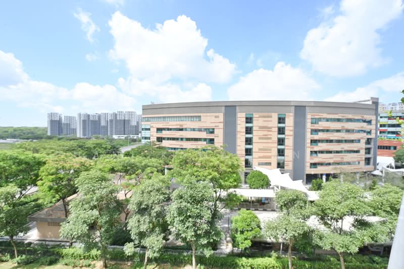 Waterwoods, Punggol Field Walk, 4 Bedrooms, 1,281 sqft, Executive Condominium For Sale, by Phani Kumar Anne, 500106541 - Exterior view from Balcony - PropertyGuru.com.sg