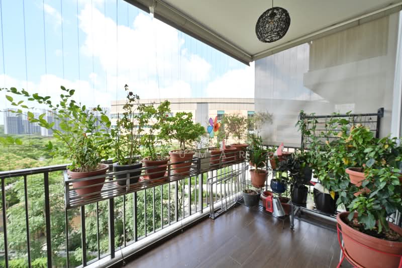 Waterwoods, Punggol Field Walk, 4 Bedrooms, 1,281 sqft, Executive Condominium For Sale, by Phani Kumar Anne, 500106541 - Balcony - PropertyGuru.com.sg