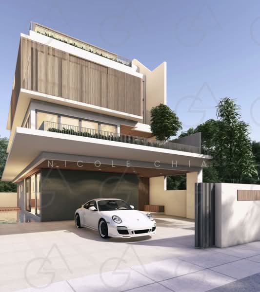 Serangoon Garden Estate, Bodmin Drive, 6 Bedrooms, 5,500 sqft, Semi-Detached House For Sale, by Nicole Chia, 500106582 - Exterior - PropertyGuru.com.sg