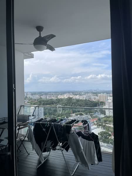 Centro Residences, 59 Ang Mo Kio Avenue 8, 3 Bedrooms, 1,001 sqft, Condominium For Rent, by Selina Tan 陈美琏, 500106633 - Balcony - PropertyGuru.com.sg