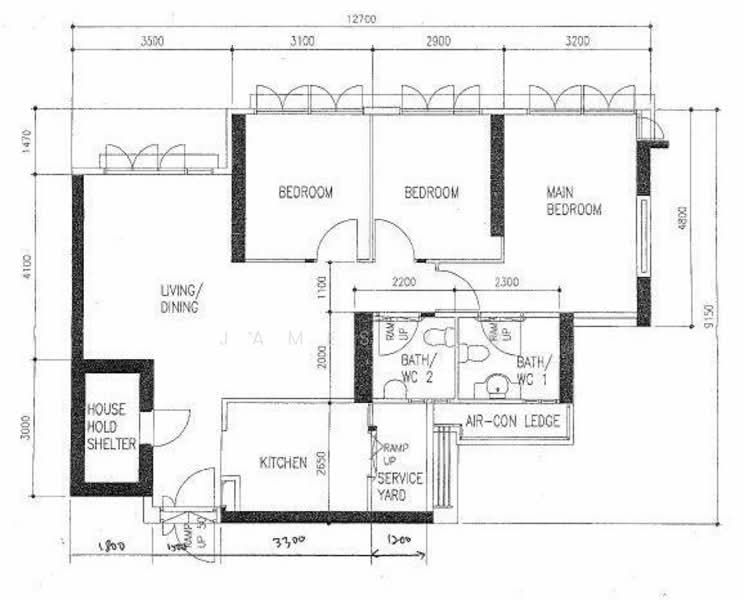 113A McNair Towers, 113A Mcnair Road, 3 Bedrooms, 1,001 sqft, HDB Flat For Sale, by James Yeo, 500106639 - PropertyGuru.com.sg