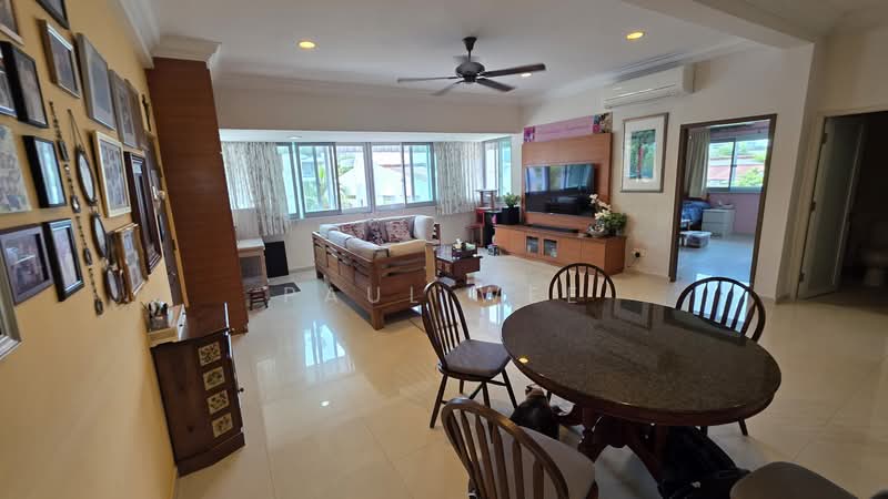 View to appreciate! Beautiful Freehold Walk Up - Upper East Coast, , 3 Bedrooms, 1,244 sqft, Walk-up Apartment For Sale, by Paul Wee, 500106660 - Living Room - PropertyGuru.com.sg