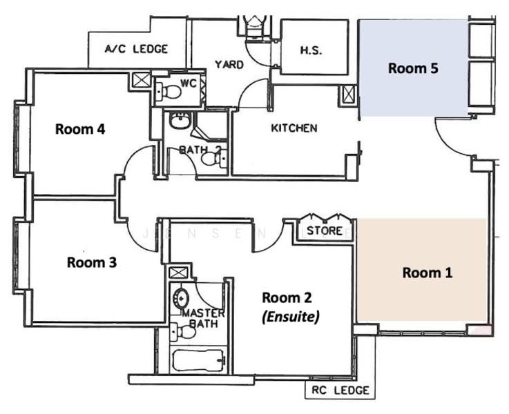 Whitewater, 21 Pasir Ris Street 72, Room Rental, 150 sqft, Executive Condominium For Rent, by Jensen Lee, 500106683 - PropertyGuru.com.sg