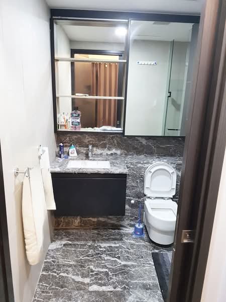 The Inflora, 51 Flora Drive, 1 Bedroom, 463 sqft, Condominium For Rent, by Patrick Nelson, 500106684 - Bathroom - PropertyGuru.com.sg