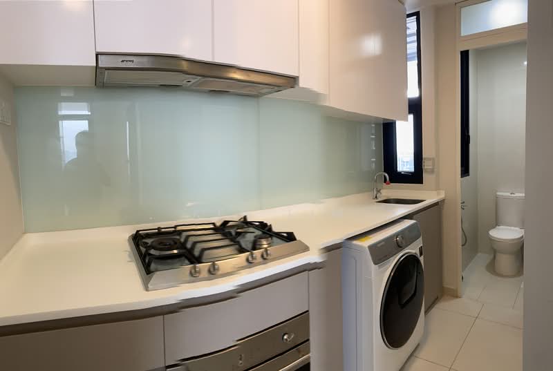 The Trilinq, 28 Jalan Lempeng, 3 Bedrooms, 1,356 sqft, Condominium For Rent, by Ken Lim, 500106717 - Kitchen - PropertyGuru.com.sg