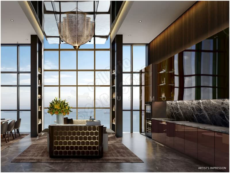 MEYER BLUE, 83 Meyer Road, 4 Bedrooms, 1,518 sqft, Condominium For Sale, by Ario Kusumo, 500106789 - Club Lounge (Level 26) - PropertyGuru.com.sg