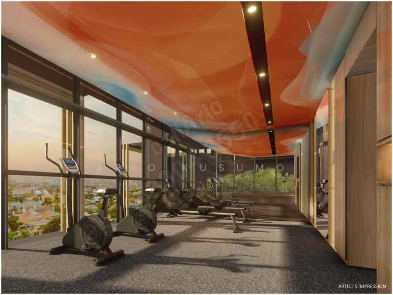 MEYER BLUE, 83 Meyer Road, 4 Bedrooms, 1,518 sqft, Condominium For Sale, by Ario Kusumo, 500106789 - Sky Gym (Level 26) - PropertyGuru.com.sg