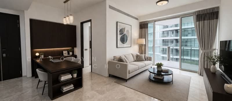 Corals at Keppel Bay, 1 Keppel Bay Drive, 3 Bedrooms, 1,259 sqft, Condominium For Sale, by Carolyn Gavriella Choo, 500106842 - Living Room - PropertyGuru.com.sg