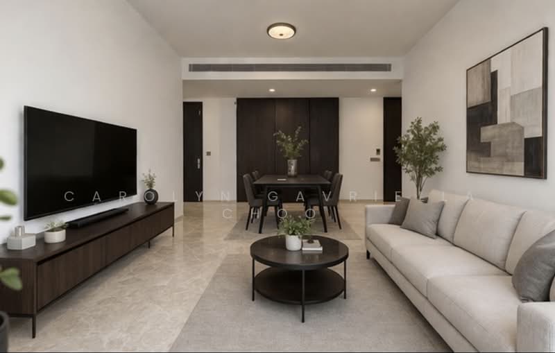 Corals at Keppel Bay, 1 Keppel Bay Drive, 3 Bedrooms, 1,259 sqft, Condominium For Sale, by Carolyn Gavriella Choo, 500106842 - Living Room - PropertyGuru.com.sg