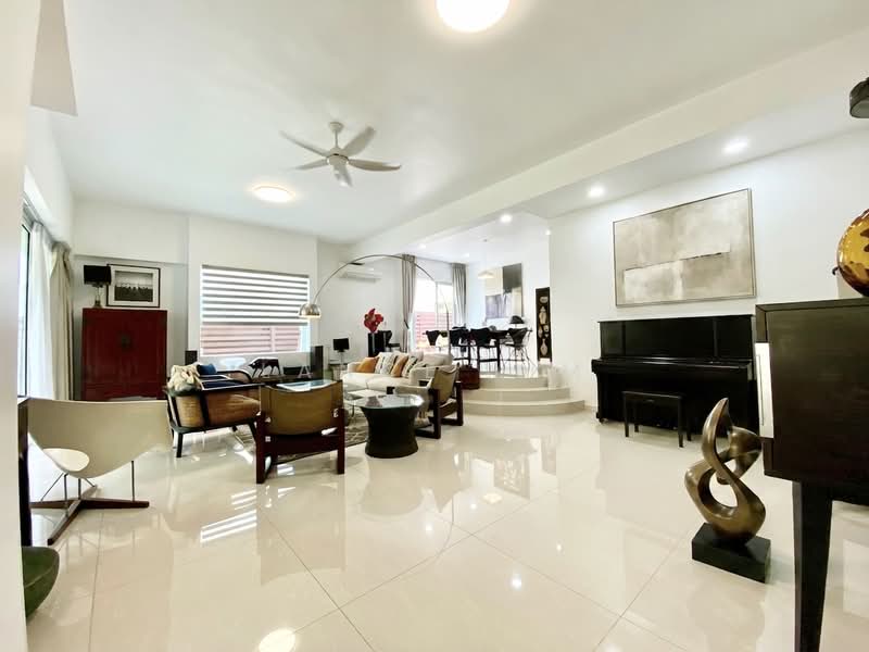 Refurbished Semi-D in exclusive Serangoon Gardens/Kovan neighbourhood!, , 4 Bedrooms, 3,000 sqft, Semi-Detached House For Rent, by Lance Lim, 500106856 - Living/Dining - PropertyGuru.com.sg