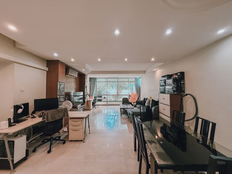 Crystal Court, 456 River Valley Road, 3 Bedrooms, 1,550 sqft, Apartment For Sale, by Elaine Teo, 500106862 - Living Room - PropertyGuru.com.sg