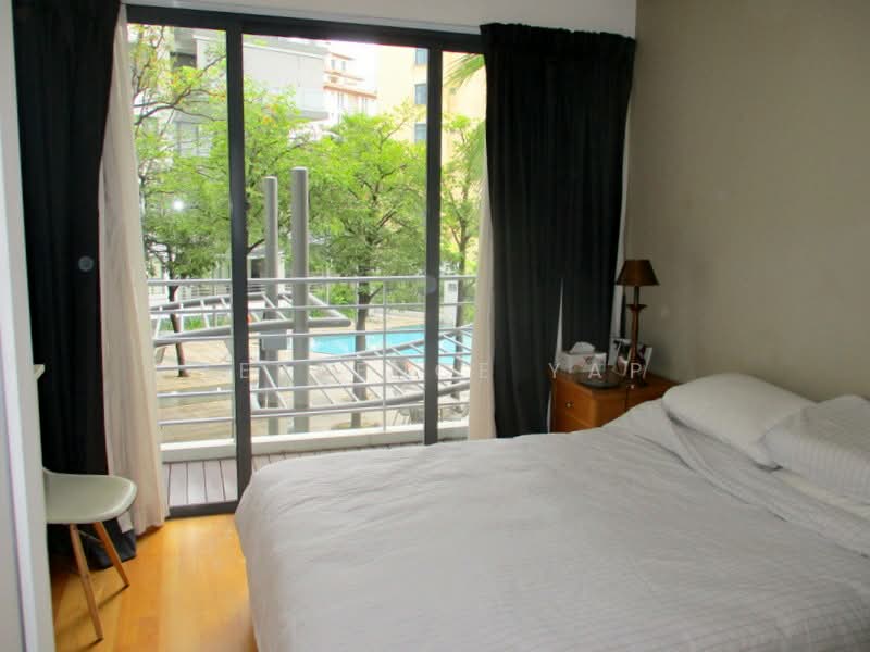 The Pier at Robertson, 80 Mohamed Sultan Road, 2 Bedrooms, 1,055 sqft, Condominium For Sale, by Terrence Yap, 500106912 - Master Bedroom with Balcony - PropertyGuru.com.sg