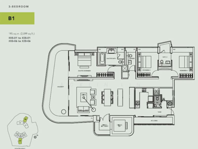 Trilight, 9 Newton Road, 3 Bedrooms, 2,099 sqft, Condominium For Sale, by Jacklin Lin, 500106928 - PropertyGuru.com.sg