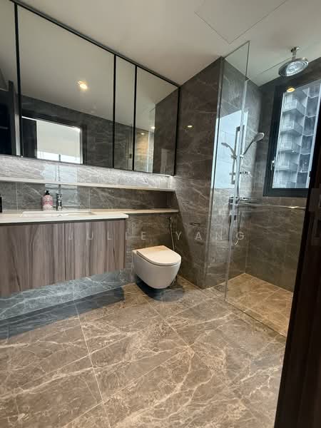 Lentor Modern, Lentor Central, 3 Bedrooms, 1,109 sqft, Condominium For Sale, by Julie Yang, 500106939 - Bathroom - PropertyGuru.com.sg
