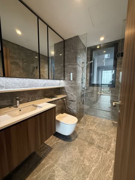 Lentor Modern, Lentor Central, 3 Bedrooms, 1,109 sqft, Condominium For Sale, by Julie Yang, 500106939 - Bathroom - PropertyGuru.com.sg