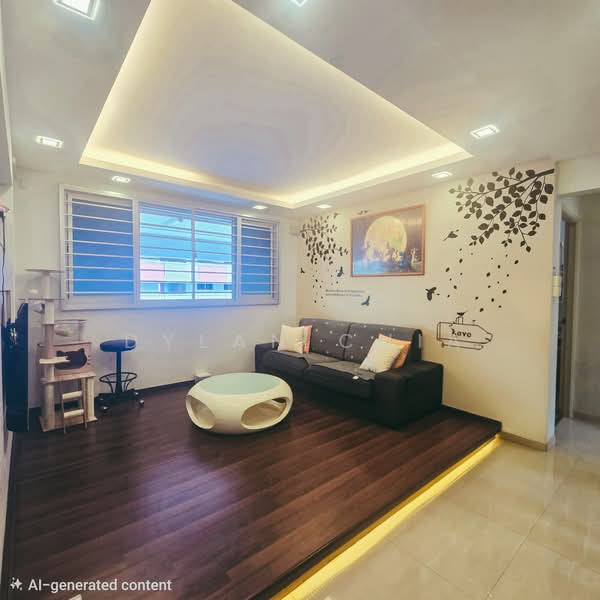 534 Serangoon North Avenue 4, 534 Serangoon North Avenue 4, 3 Bedrooms, 1,119 sqft, HDB Flat For Sale, by Dylan Chia, 500106940 - Living Room - PropertyGuru.com.sg