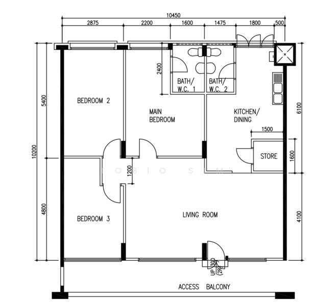 888 Tampines Street 81, 888 Tampines Street 81, 3 Bedrooms, 1,119 sqft, HDB Flat For Sale, by Tobio Sim, 500106955 - PropertyGuru.com.sg