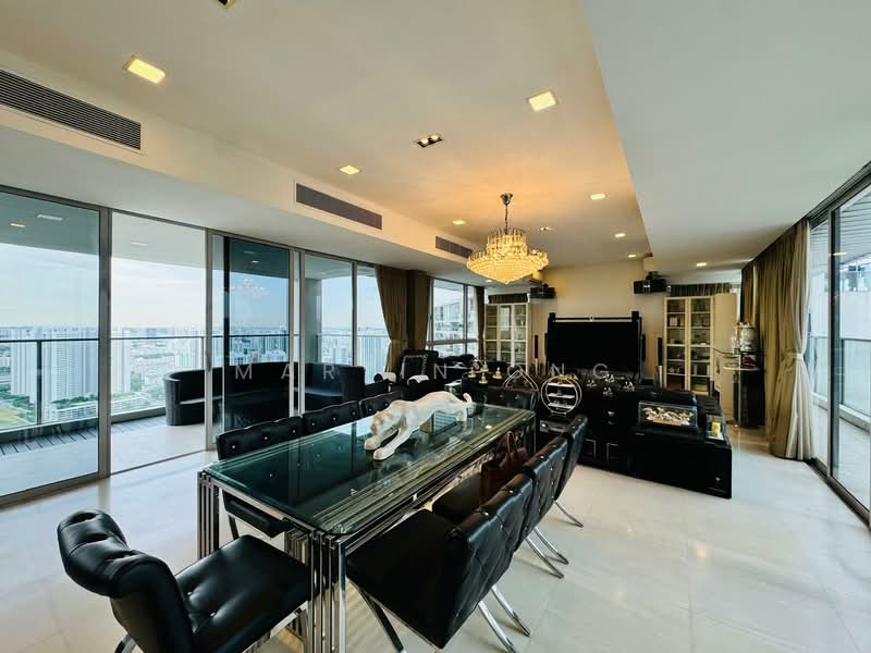 Sky @ Eleven, 5 Thomson Lane, 5 Bedrooms, 5,490 sqft, Condominium For Sale, by Martin Ong, 500106963 - Living Room - PropertyGuru.com.sg