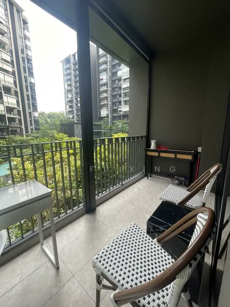 Park Colonial, 2 Woodleigh Lane, 2 Bedrooms, 603 sqft, Condominium For Sale, by Ng Fu Xing, 500106983 - Balcony - PropertyGuru.com.sg
