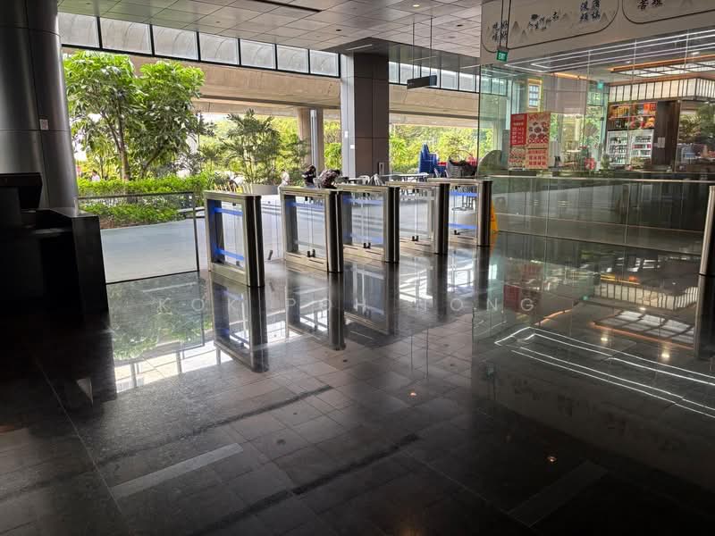 Vision Exchange, 2 Venture Drive, 517 sqft, Office For Sale, by Kok Poh Hong, 500106989 - Entrance - CommercialGuru.com.sg