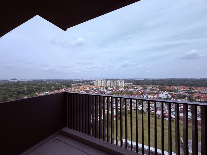 Lentor Modern, 7 Lentor Central, 3 Bedrooms, 1,109 sqft, Condominium For Sale, by Yenny Komarlestia, 500106992 - Balcony - PropertyGuru.com.sg
