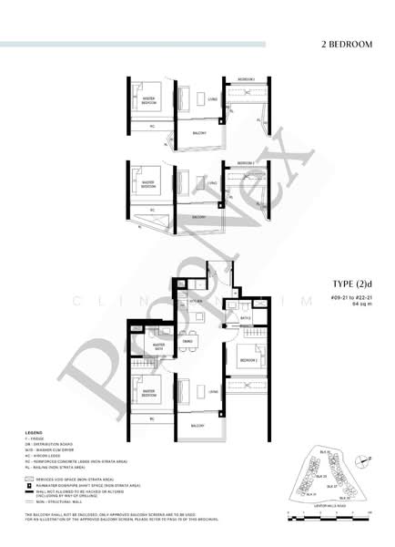 Lentor Hills Residences, 35 Lentor Hills Road, 2 Bedrooms, 689 sqft, Apartment For Sale, by Clinton Lim, 500107015 - PropertyGuru.com.sg