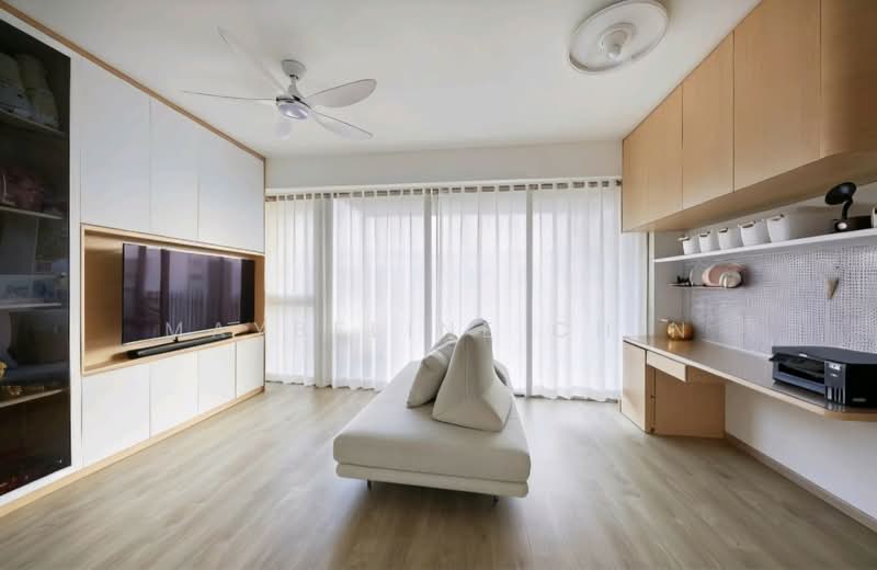 The Vales, 87 Anchorvale Crescent, 2 Bedrooms, 764 sqft, Condominium For Sale, by Maybeline Chin, 500107016 - Living Room - PropertyGuru.com.sg