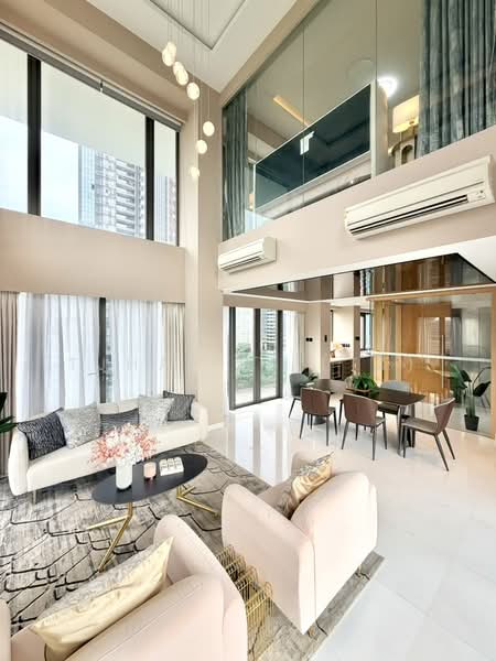 The Lumos, 9 Leonie Hill, 4 Bedrooms, 3,422 sqft, Apartment For Sale, by TJHAI C. (TJ), 500107017 - Living Room - PropertyGuru.com.sg