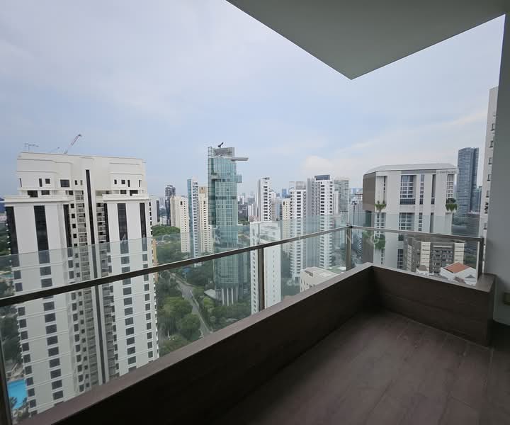Ardmore II, 2 Ardmore Park, 4 Bedrooms, 2,024 sqft, Condominium For Rent, by Michael Long, 500107079 - Balcony - PropertyGuru.com.sg