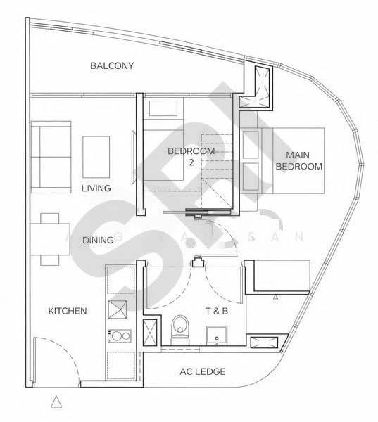 Robin Suites, 25 Robin Road, 2 Bedrooms, 538 sqft, Apartment For Sale, by Ang San San, 500107080 - PropertyGuru.com.sg