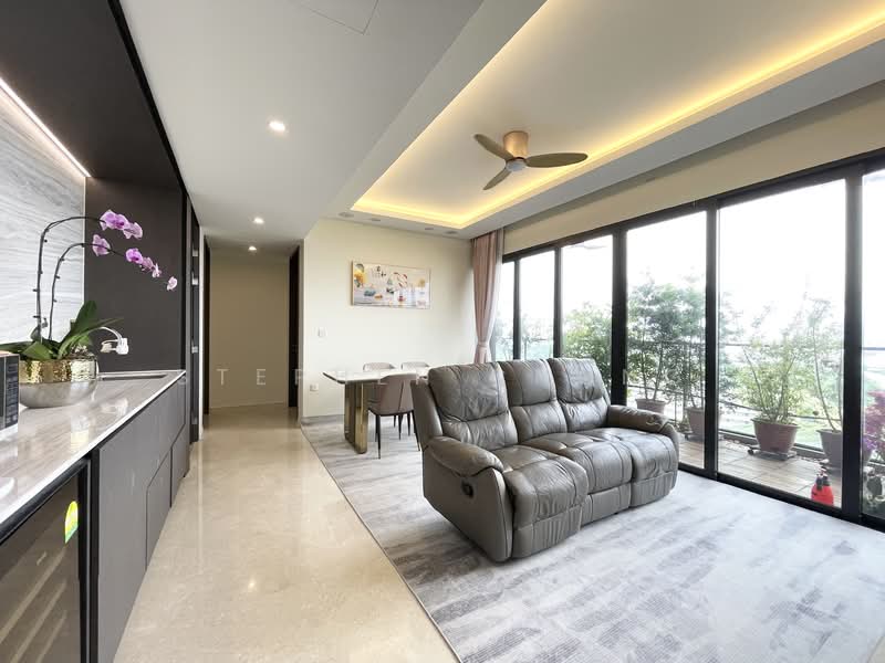 Avenue South Residence, 11 Silat Avenue, 4 Bedrooms, 1,496 sqft, Condominium For Sale, by Stephen Chong, 500107106 - Living Room - PropertyGuru.com.sg