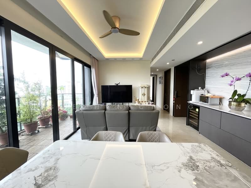 Avenue South Residence, 11 Silat Avenue, 4 Bedrooms, 1,496 sqft, Condominium For Sale, by Stephen Chong, 500107106 - Living Room - PropertyGuru.com.sg