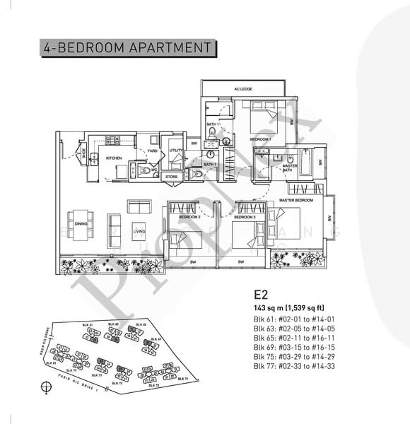 Livia, 69 Pasir Ris Grove, 4 Bedrooms, 1,539 sqft, Condominium For Sale, by Bernice Kang Hui Ting, 500107108 - PropertyGuru.com.sg