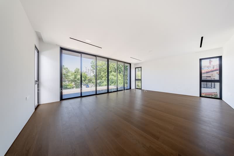 Beautiful Brand New Detached House Grove Drive, Brand New Detached House at Grove Drive, 5 Bedrooms, 12,110 sqft, Bungalow House For Sale, by Christopher Low, 500107121 - Living Room - PropertyGuru.com.sg