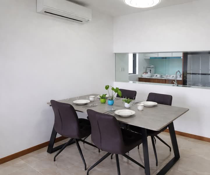 Kingsford Waterbay, 68 Upper Serangoon View, 3 Bedrooms, 883 sqft, Condominium For Rent, by Jovan Khoo, 500107160 - Dining Room - PropertyGuru.com.sg