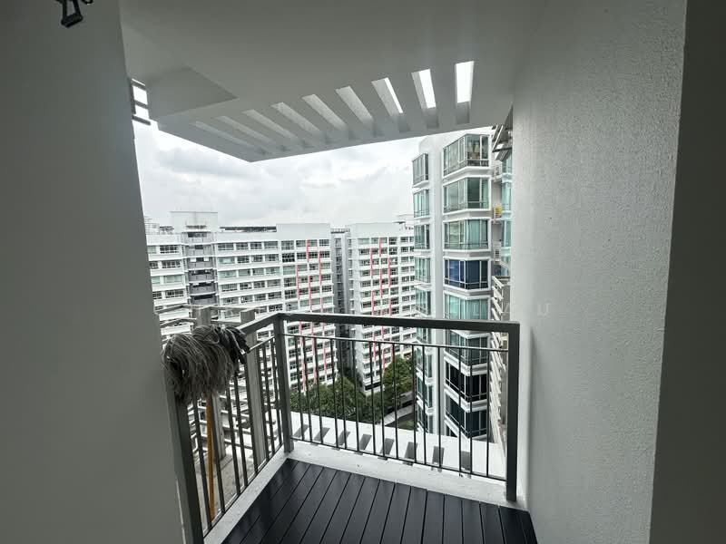 The Quartz, 51 Compassvale Bow, 3 Bedrooms, 1,302 sqft, Condominium For Rent, by Christina Lau, 500107184 - Balcony - PropertyGuru.com.sg