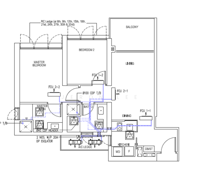 Avenue South Residence, 11 Silat Avenue, 2 Bedrooms, 732 sqft, Condominium For Rent, by Jeron Lee, 500107193 - PropertyGuru.com.sg